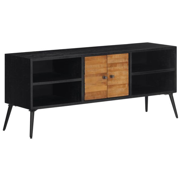 vidaXL TV skrinka 112x31x45 cm recyklovaný tíkový masív