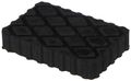 Gumová podložka pre zvedák automobilov JACK PAD 16, 120x80x20 mm SIXTOL