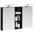 vidaXL Set kabinetov do kúpeľne 3 ks 80 x 10,5 x 50 cm