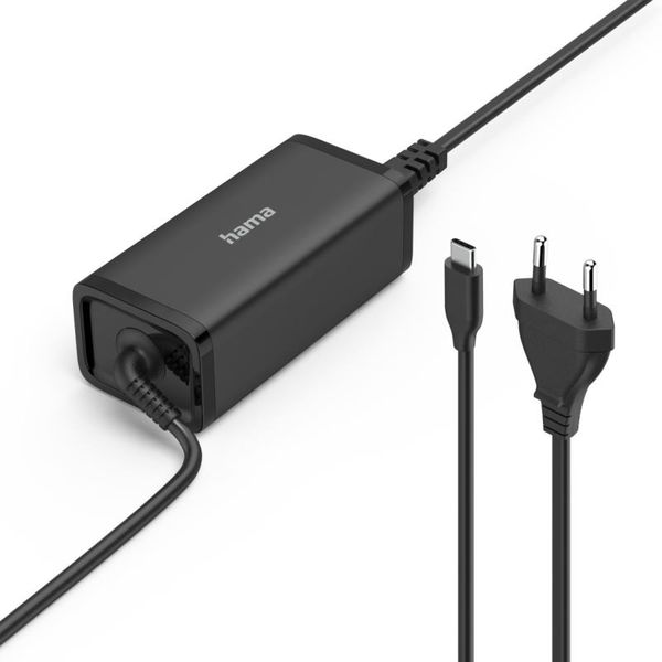 HAMA Adaptér pre notebooky USB-C, 5V-20V, 100W