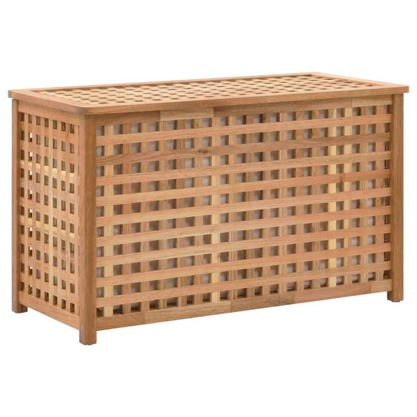 vidaXL Truhlica na bielizeň 77,5x37,5x46,5 cm masívne orechové drevo