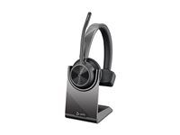 Náhlavná súprava - náhlavná - Bluetooth - bezdrôtová, káblová - USB-A - čierna - certifikovaná pre Microsoft Teams