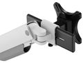 Neomounts DS65S-950WH2  Neomounts NEXT One SL Desk Mount, double display, sliding VESA (topfix clamp/grommet), white Držák, VESA, stolní, pro 2 ploché/zakrivené monitory, úhloprícka 24–34", náklon 140°, otácení 180°, rotace 180°, nosnost 22kg, bí