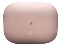 Puzdro pre bezdrôtové slúchadlá - recyklovaný plast, silikón - ružová pink sand - pre Apple AirPods Pro (2. generácia)