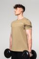 Tričko FLEXIN Beige - NEBBIA, veľkosť M, veľkosť oblečenia M