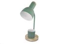 Stolná lampa POPPY na žiarovku E27, zelená