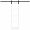 vidaXL Posuvné dvere ORKDAL 61 x 198,5 cm Biela