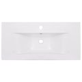 vidaXL Vstavané umývadlo 81x39,5x18,5 cm, keramika, biele