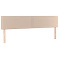 vidaXL Boxspring posteľ s matracom kapučínová 200x200 cm umelá koža