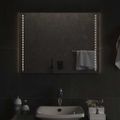 vidaXL LED kúpeľňové zrkadlo 80x60 cm
