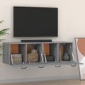 vidaXL Nástenné skrinky 2 ks sivé sonoma 80x35x36,5cm spracované drevo