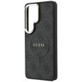 Puzdro Guess 4G Embossed Ring MagSafe pre Samsung Galaxy S26 Ultra čierne