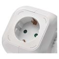 Zásuvka EMOS P04219GU SCHUKO rozbočovacia kocka s prívodom, 2× USB, 4 zás., 1,9m