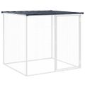 vidaXL Klietka pre kurčatá strecha antracitová 103x98x90 cm poz. oceľ