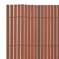 vidaXL Záhradný plot Hnedá 150 x 300 cm PVC