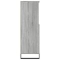 vidaXL Vysoká skrinka sivý dub sonoma 60x36x110 cm spracované drevo