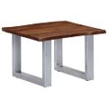 vidaXL Konferenčný stolík, nepravidelné hrany 60x60x40 cm, akácia