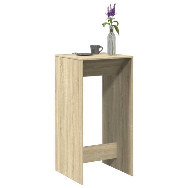 vidaXL Barový stôl dub sonoma 51x50x103,5 cm kompozitné drevo