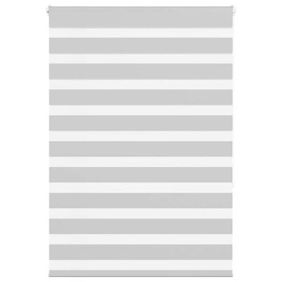 vidaXL Zebra roleta svetlosivá 110x150cm šírka látky 105,9cm polyester