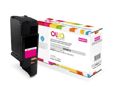 OWA Armor toner kompatibilný s Epson C13S050612, 1400st, červená/magenta