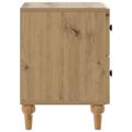 vidaXL Nočný stolík Dub artisan 43 x 34,5 x 48 cm Kompozitné drevo