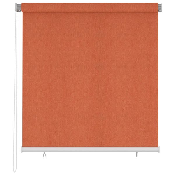 vidaXL Vonkajšia zatemňovacia roleta 140x140 cm oranžová
