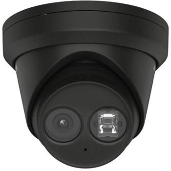 Hikvision 4MPix IP Turret kamera; IR 30m, mikrofon, IP67, čierna
