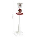 vidaXL Vianočná pouličná lampa so Santom 180 cm LED