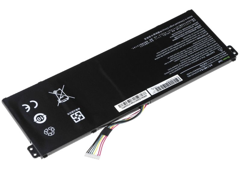 AC52 Green Cell AC14B13J AC14B18J batéria pre Acer Aspire E 11 ES1 2100 mAh