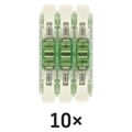 Priama páčková spojovacia svorka 6× 0,2–4 mm2, 10 ks