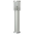 vidaXL Vonkajšia stojaca lampa senzor strieborná 60cm nehrdzavej. oceľ