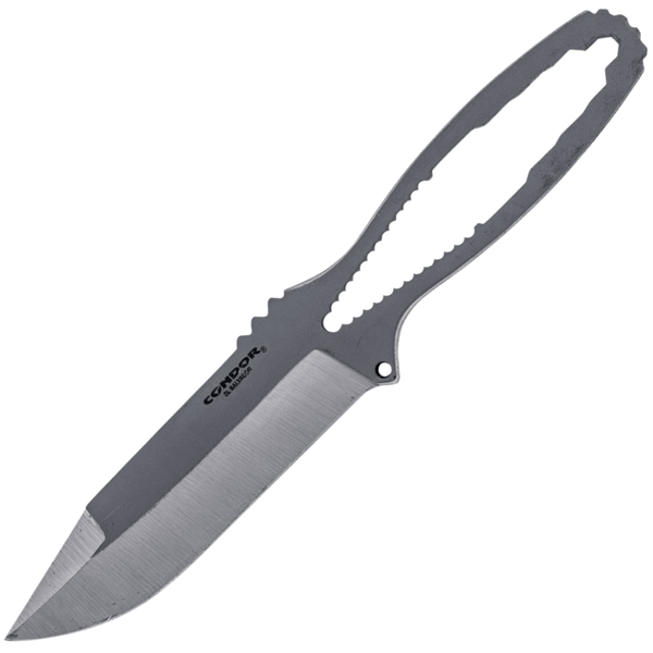 Condor CTK803-4.72HC BIKER´S KNIFE pevný nôž 12 cm, Bead Blasted, celooceľový, puzdro Kydex