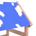vidaXL Herná veža Hnedá 52,5 x 110,5 x 215 cm Masívne douglasové drevo