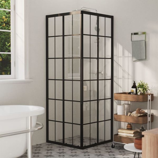 vidaXL Sprchový kút ESG 80x80x180 cm