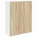 vidaXL Závesná skrinka Sonoma dub 80 x 31 x 100 cm Kompozitné drevo