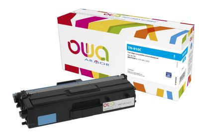 OWA Armor toner kompatibilný s Brother TN-910C, 9000st, modrá/cyan