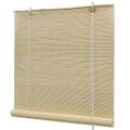 vidaXL Roleta, bambus 140x220 cm, prírodná farba