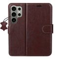 Smart Luxe leather case for Samsung Galaxy S26 Ultra brown
