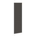 vidaXL Plisovaná roleta čierna 55x200 cm šírka látky 54,4 cm polyester