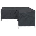 vidaXL Obal na nábytok 260 x 210 x 80 cm 210D Oxford tkanina Tvar L