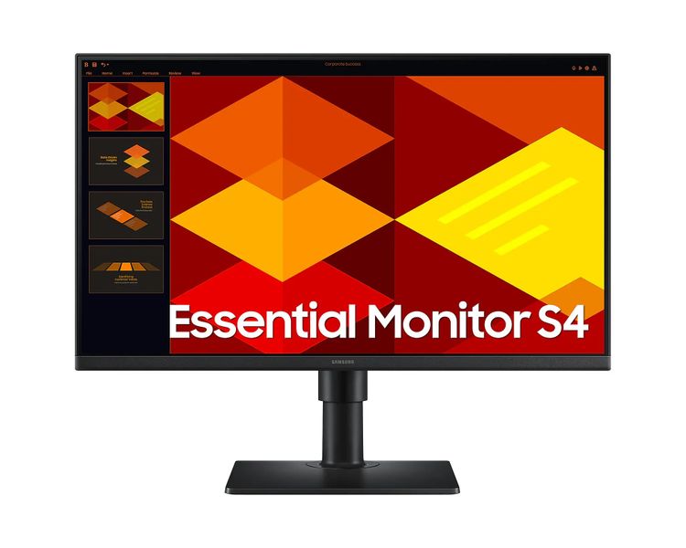 Samsung Essential S4/LS24D400GAUXEN/24''/IPS/FHD/100Hz/5ms/Black/2R