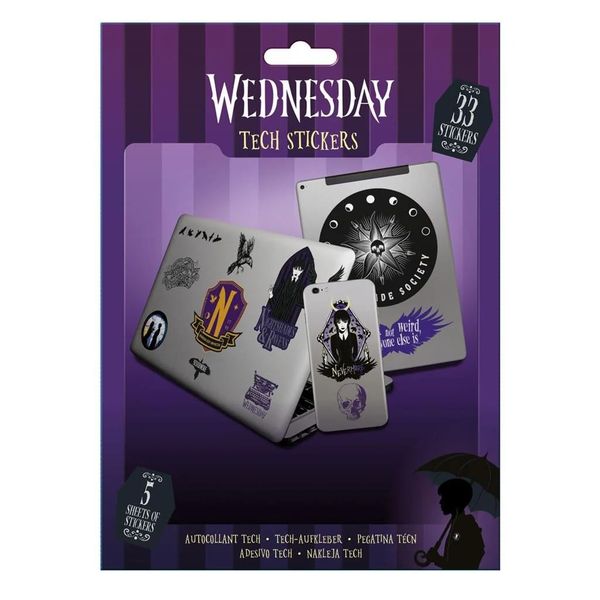 Sada samolepiek Wednesday