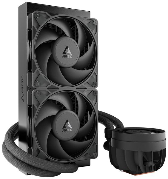 AKCE!!! - ARCTIC Liquid Freezer III Pro 240 - Multikompatibilní vodní chladič CPU typu vše v jednom Vodní chladic, pro CPU, pro Intel i AMD, 2× 120mm ventilátor, socket 1700, 1851, AM4, AM5, cerný