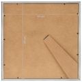vidaXL Fotorámiky na stôl, koláž 3 ks, strieborné 30x30 cm, MDF