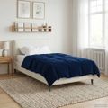 vidaXL Zimný prehoz 140 x 200 cm Zima Mikrovlákno (100% polyester)