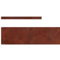 vidaXL Obrubník trávnika 450 x 15 cm Hrdzavý