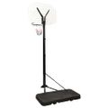 vidaXL Basketbalový stojan biely 258-363 cm polyetén
