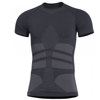 K11010-01-Black-L-3XL Pentagon PLEXIS Short Arm shirt
