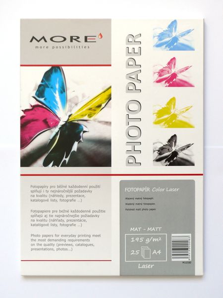 Armor hladený ColorLaser papier 195g matt 25xA4