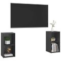 vidaXL TV skrinky 2 ks, sivé 72x35x36,5 cm, kompozitné drevo